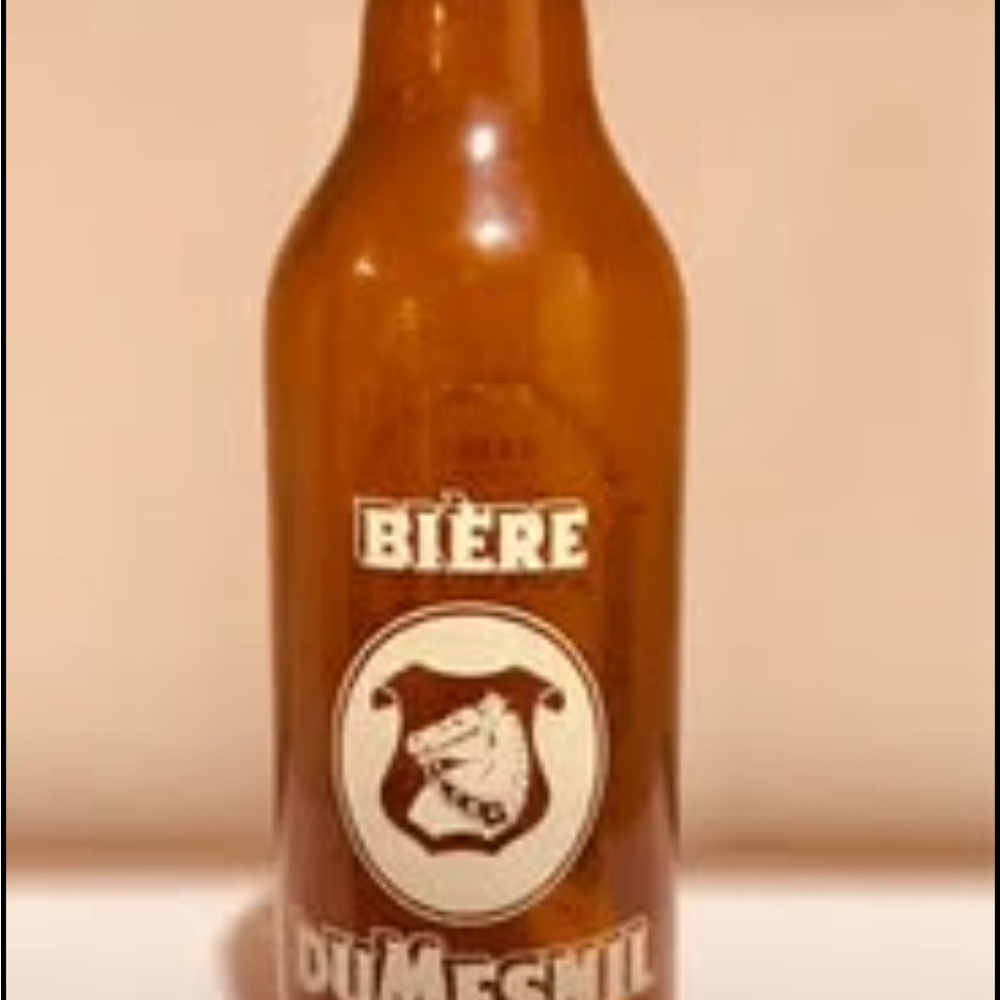 Antique DuMesnil 'bock' beer bottle